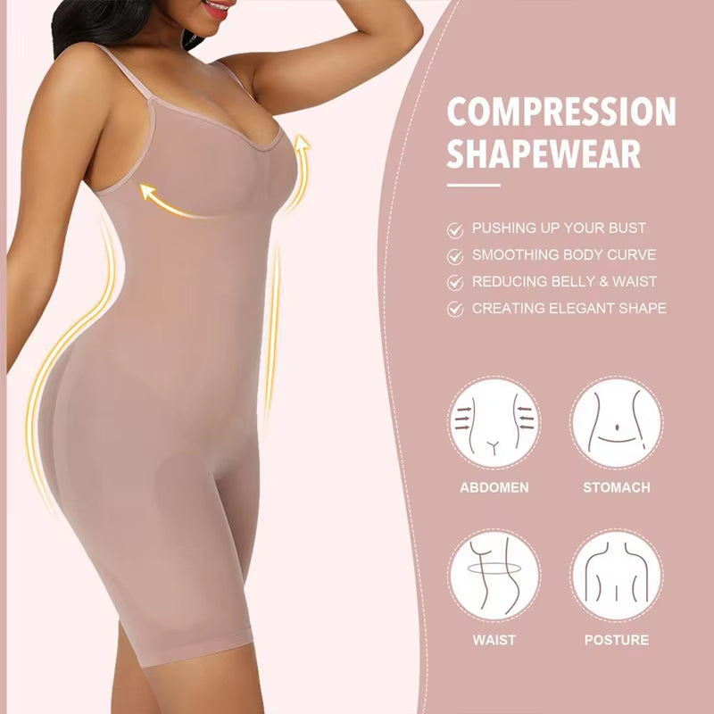 Women Bodysuit Shapewear Full Body Shaper Tummy Control Slimming Sheath Butt Lifter Push up Thigh Slimmer Abdomen Shapers Corset